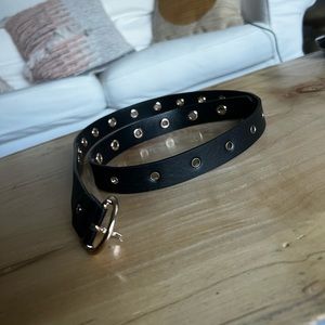 Ladies Black and Gold belt